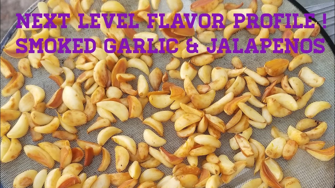 Cold smoked garlic and jalapenos next level flavor profile