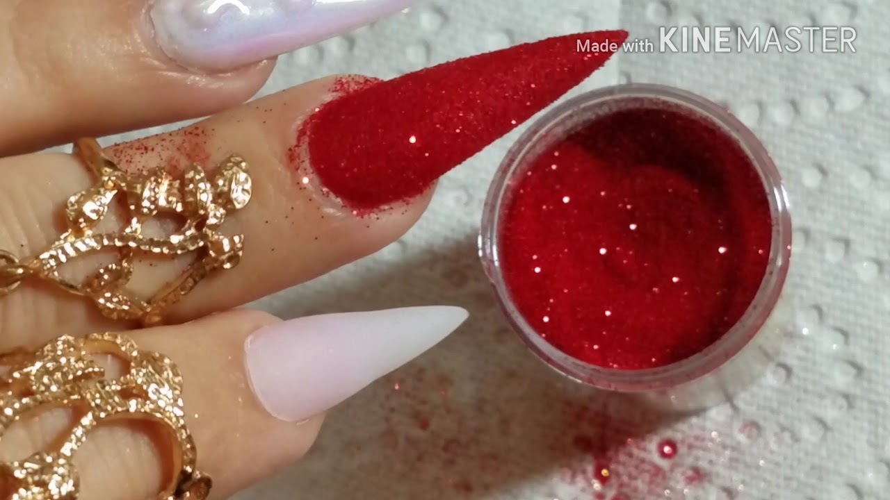 Uñas Acrilicas con Swarovski, Efecto Azúcar Y más.