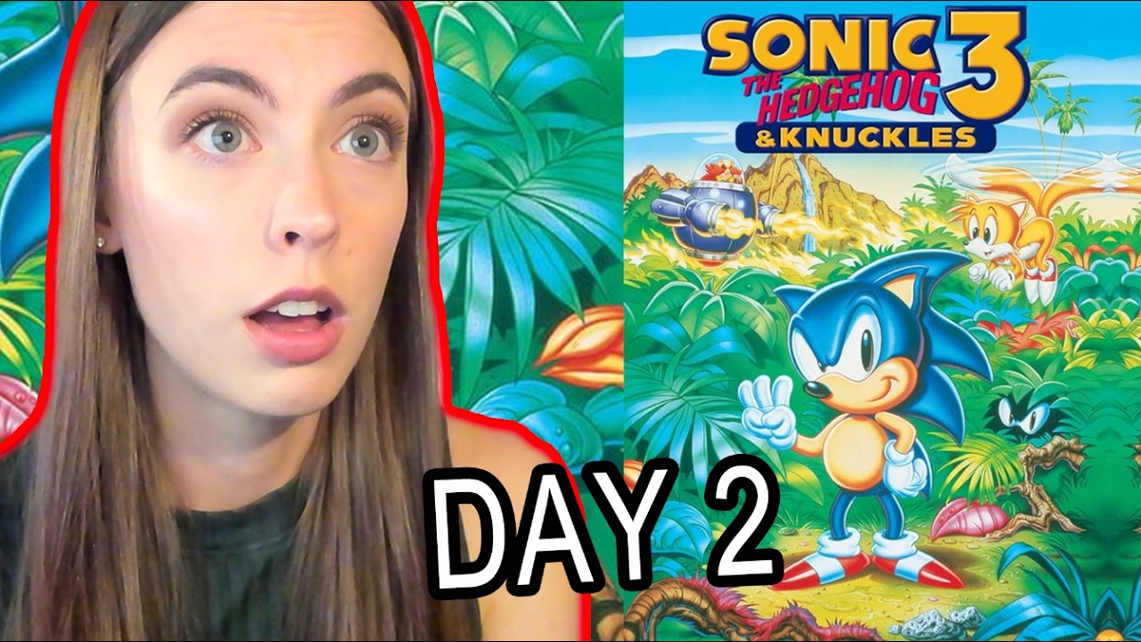 FIRST TIME PLAYING SONIC THE HEDGEHOG 3+ KNUCKLES (DAY 2)