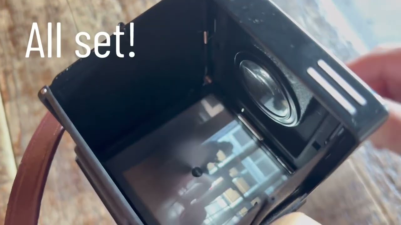 Loading my Rolleiflex T