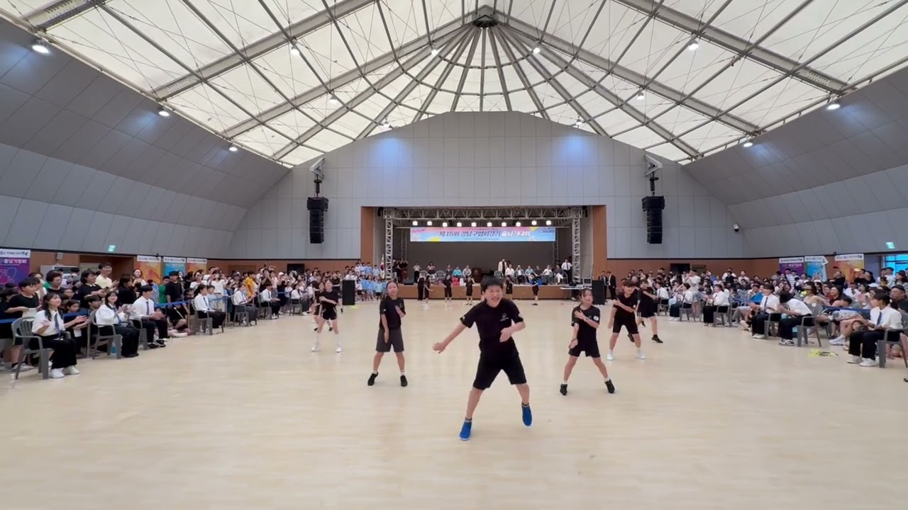 안녕하세요 😊 점핑팝줄넘기클럽입니다. 2025년 7월 12일(토요일) 제15회 강남구 협회장기 줄넘기대회 점핑팝줄넘기클럽 시범단 공연 (음악줄넘기)
