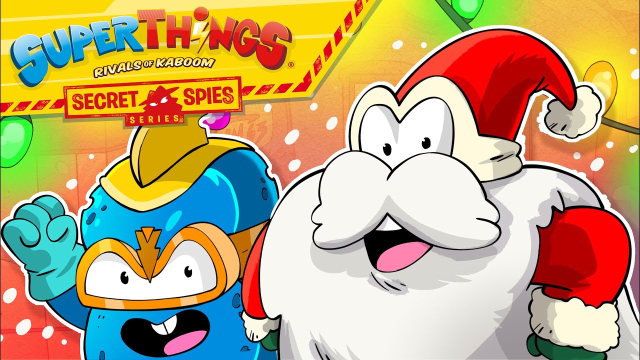 😎 EPISÓDIO SUPERTHINGS 🕵️ Ep 10 | Bath Force salva o CHRISTMAS | Desenhos animados para crianças