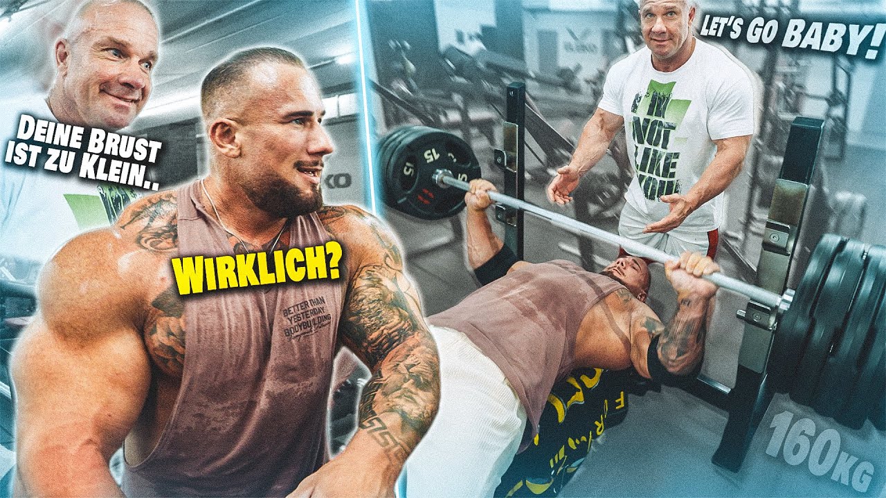 Ronny will mir nochmal +10kg Muskeln draufpacken😏
