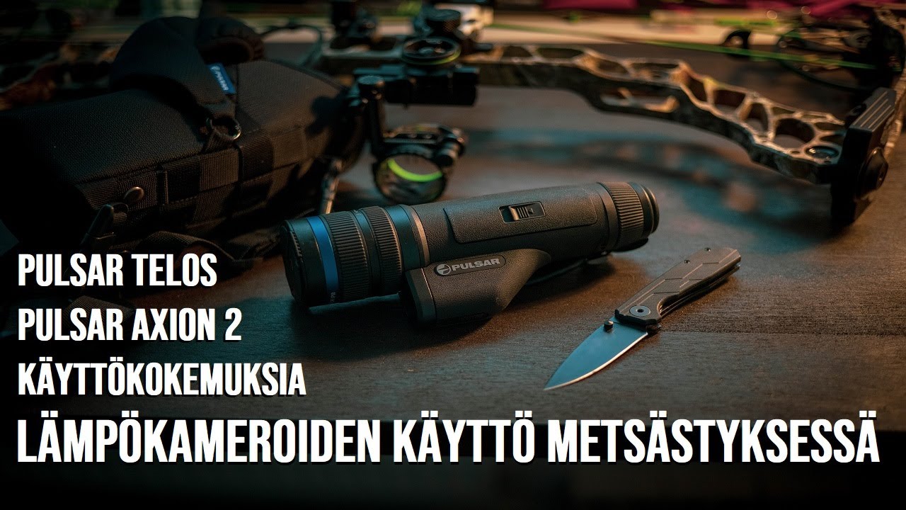 Pulsar Axion 2 ja Pulsar Telos lämpökamera // metsästys kokemuksia #pulsar #lämpökamera #metsästys