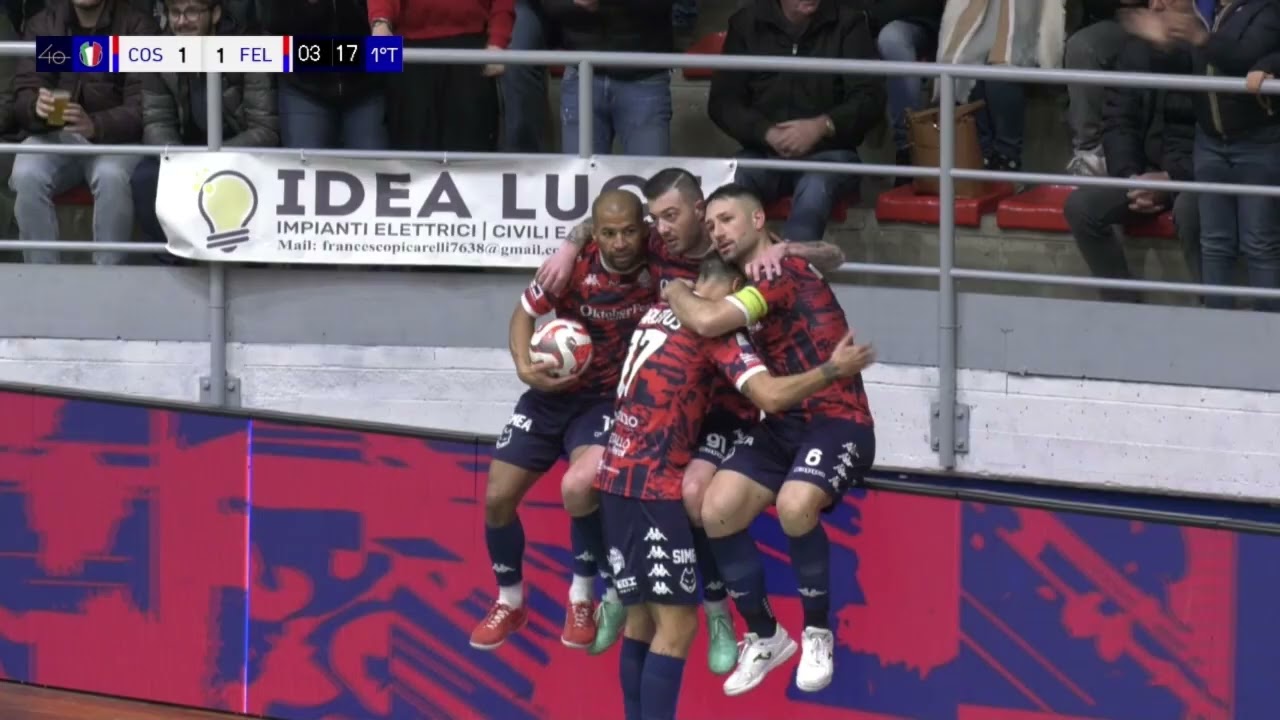 Serie A: Pirossigeno Cosenza - Feldi Eboli, highlights