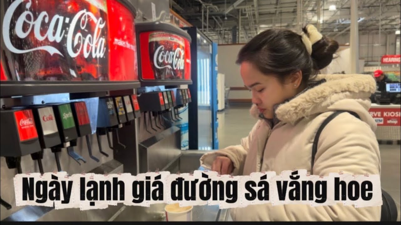 Vlog9: Ngày lạnh -3 độ đường sá vắng hoe #texas | Cuộc sống hằng ngày ở Mỹ sẽ như thế nào 