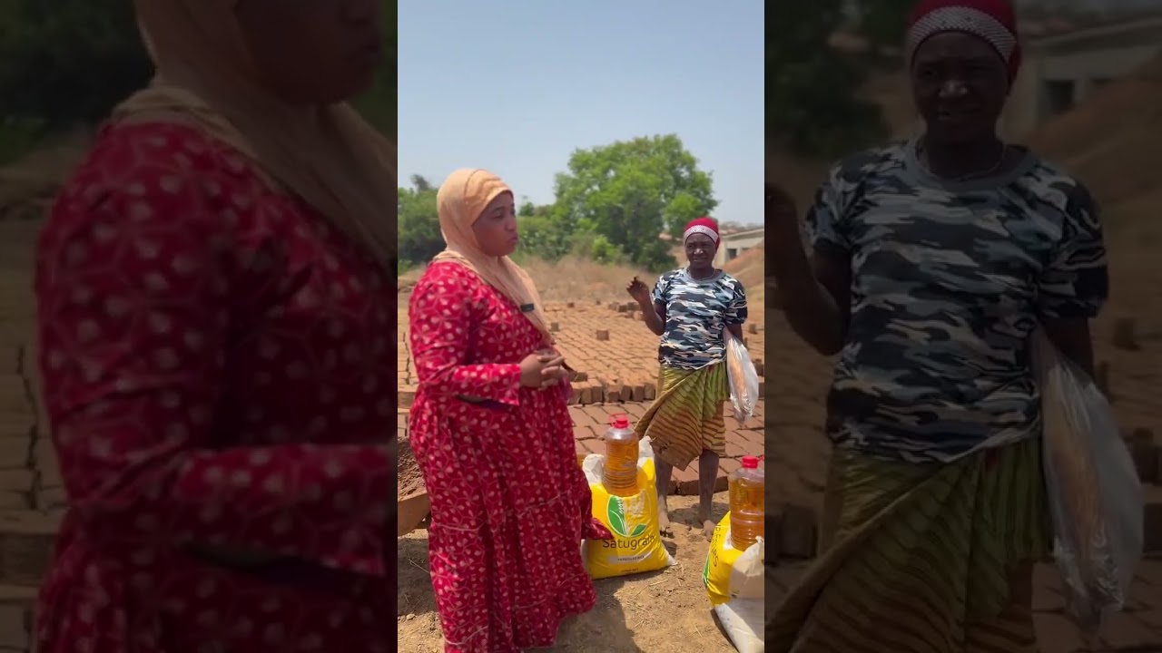 Mariame Touré -Leur joie après un sac de riz va vous toucher