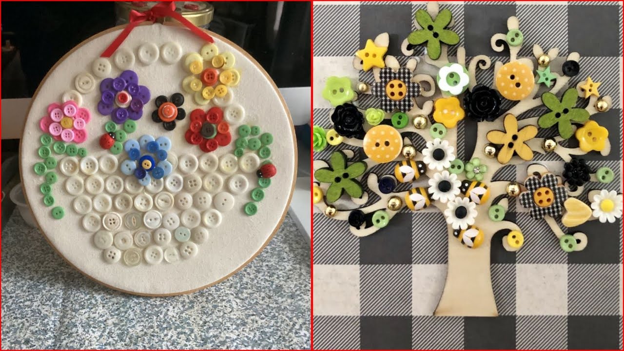 Button Craft That Will Blow Your Mind 😍 | Don’t Throw Old Buttons! Try These Amazing Button Crafts