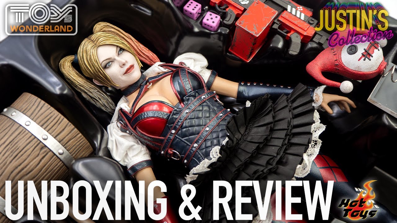 Hot Toys Harley Quinn Batman Arkham Knight Unboxing & Review