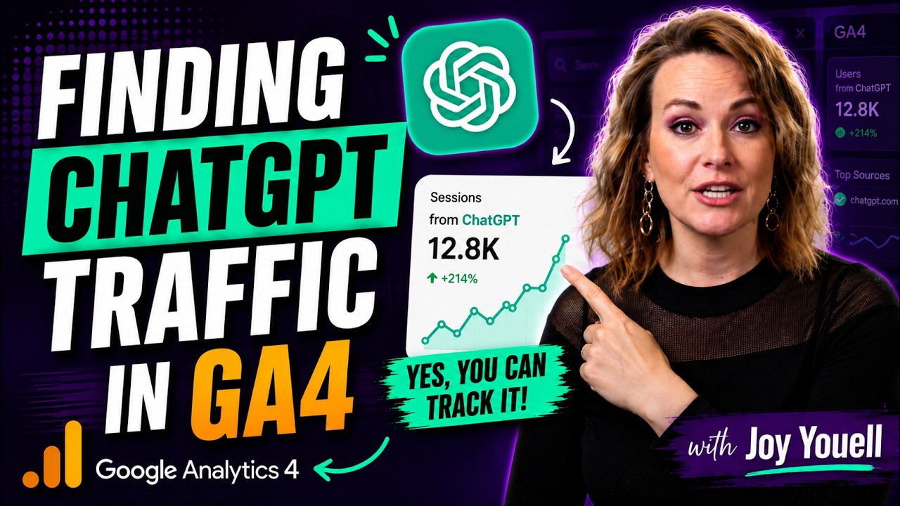 Finding ChatGPT traffic in GA4