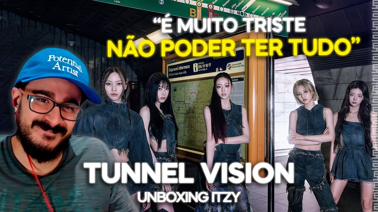 TOHR REAGINDO AO UNBOXING DO ÁLBUM DO ITZY 'TUNNEL VISION' | Cortes do Tohr