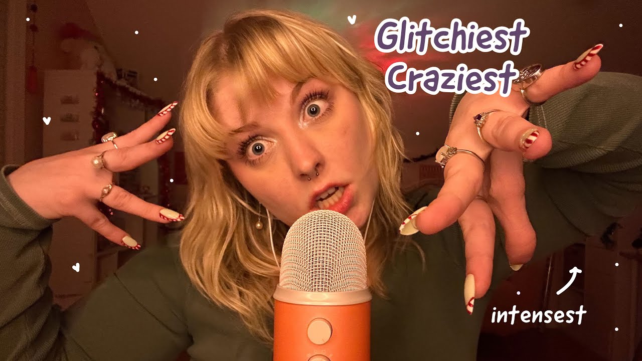 ASMR Fast and Aggressive Hesitation, Glitching, Anticipation, Mic Muting, Stuttering, and More ✨🩷