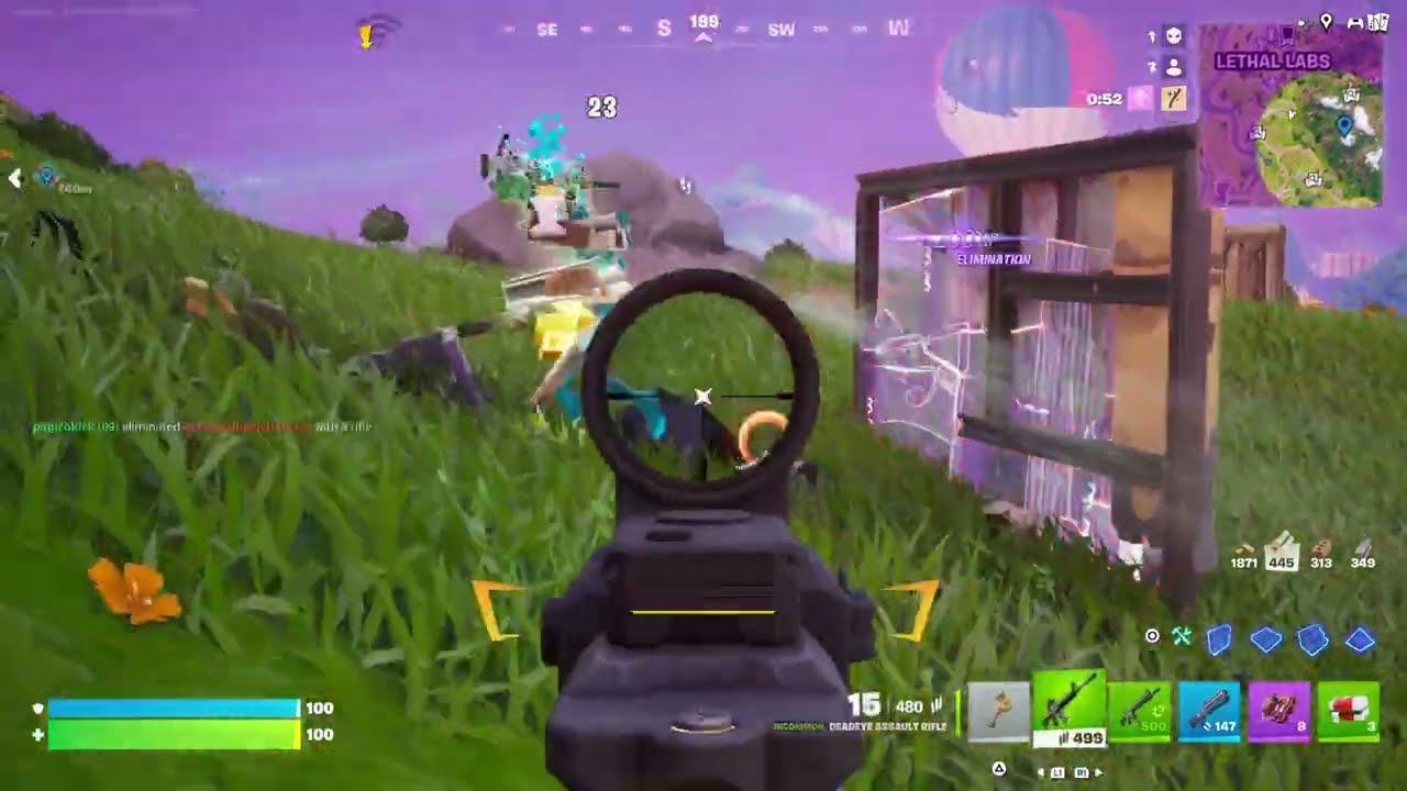 Fortnite South Park Born in Chaos Battle Royale with 3 elims and the Stick of Truth Mythic 