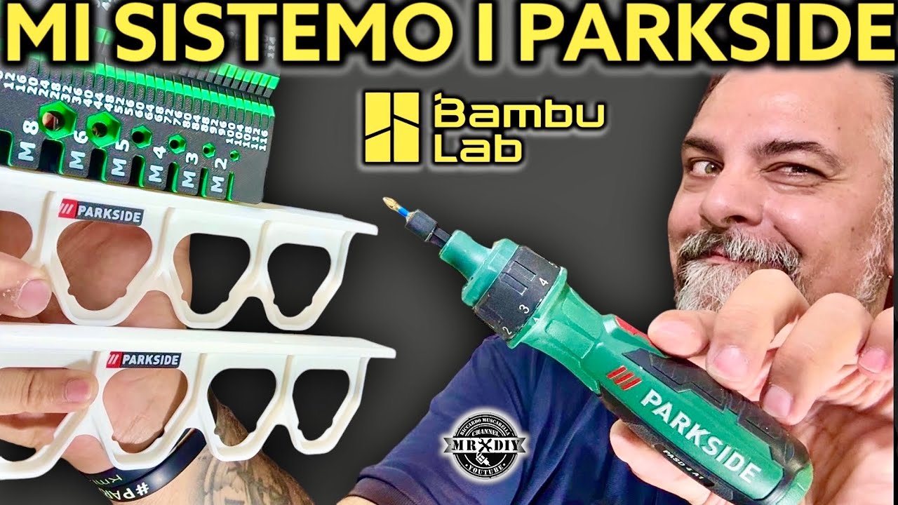 Finalmente sistemo i parkside e creo strumenti per il fai da te con la Bambulab X1C A1 Stampante 3D