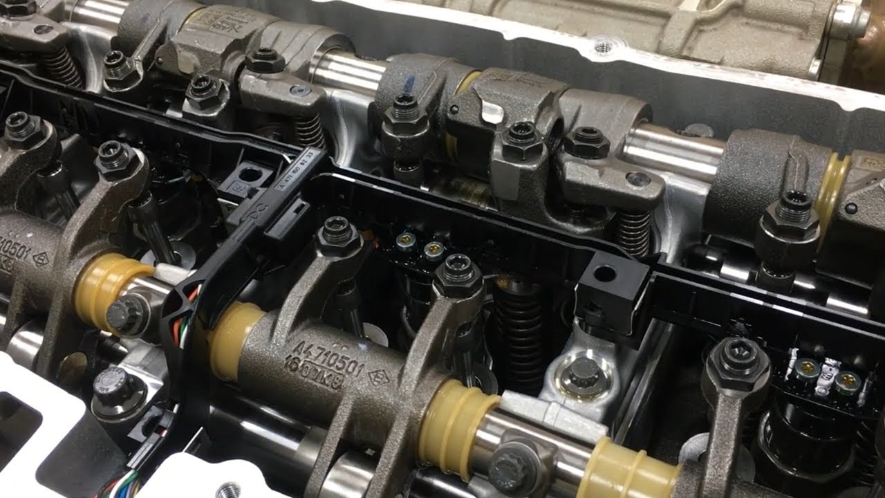 ACTROS OM 471 VALVES ADJUSTMENT