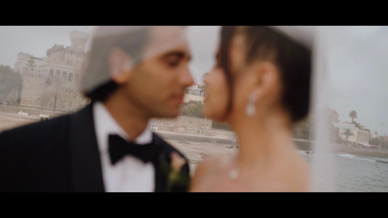 Wedding at Forte da Cruz Beach Castle Estoril Portugal - Inez & Nick