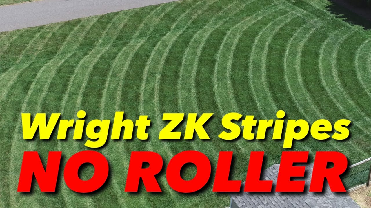 New Mowing Patterns For Lawns - 52" Wright ZK