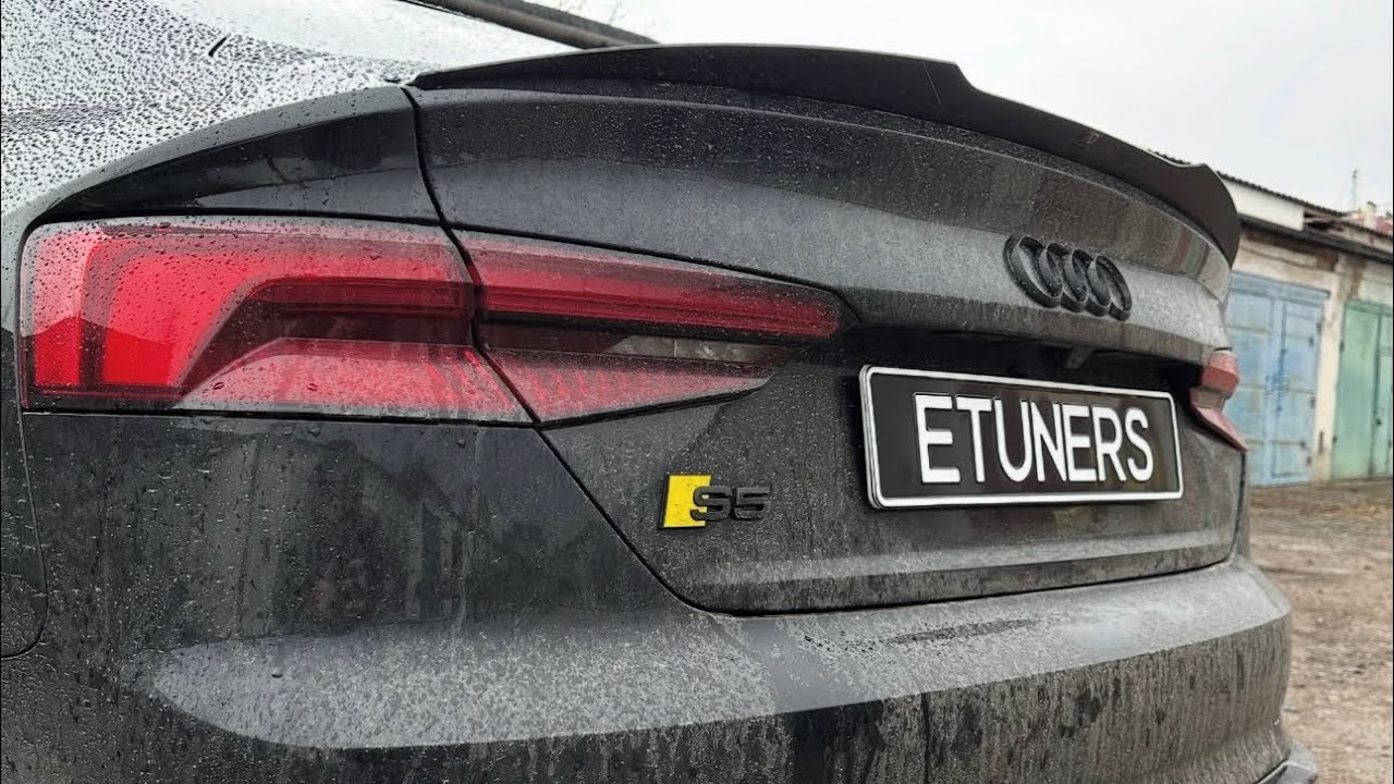 Audi S5 F5 3.0TFSI STAGE 2 100 RON ETUNERS dragy 0-100 , 1/4