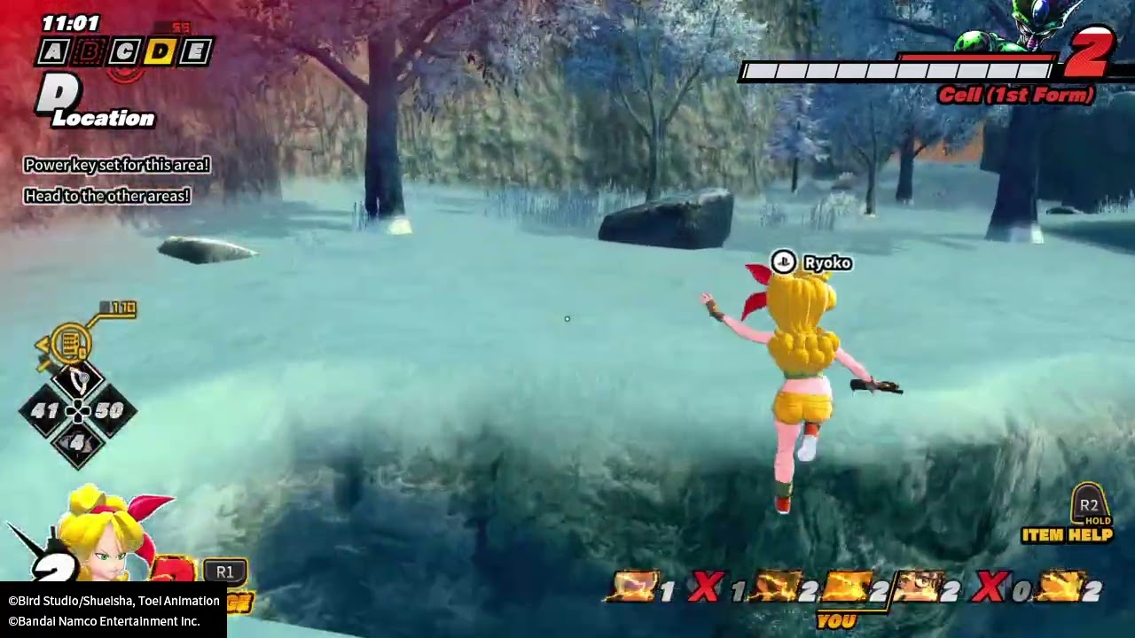 DRAGON BALL: THE BREAKERS Launch escaped