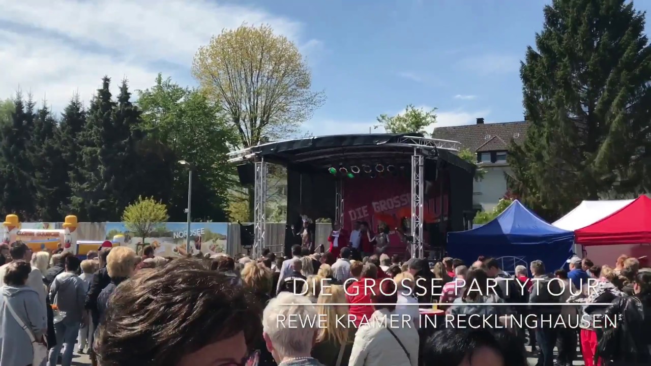 DIE GROSSE PARTYTOUR 2017 bei REWE Kramer in Recklinghausen (Offizieller Clip)