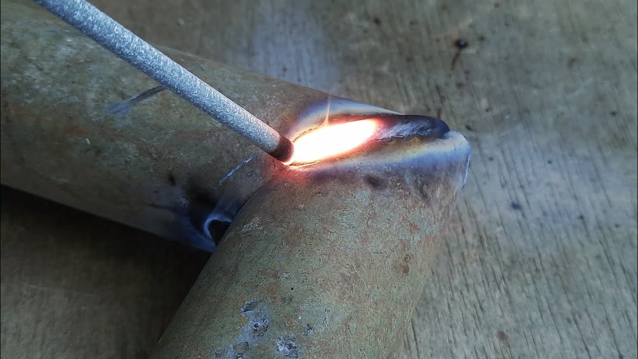 stick welding of thin galvanized pipe / round tube : why don't welders talk about this secret