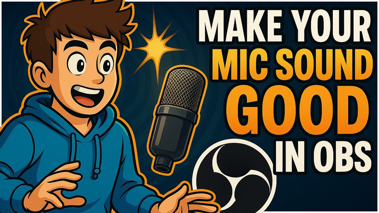 How to get Crisp Mic Audio in OBS – No Cost!
