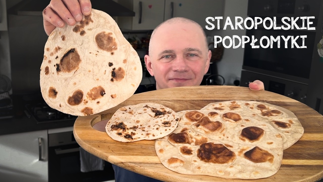 Staropolskie Podpłomyki na patelni. Najlepsze płaskie chleby na świecie!