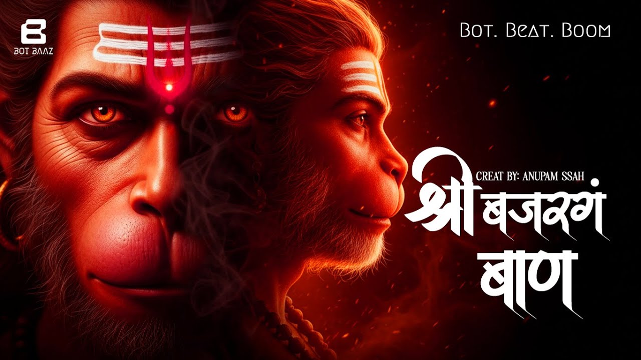 BAJRANG BAAN | जय बजरंगबली | Powerful Hanuman Divine Form | जय श्री राम