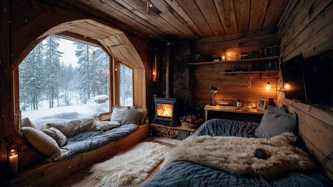 Fresh Cabin Jazz: Morning Melodies to Enjoy Focus & Calm 🌲