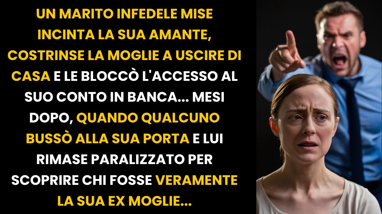 L'UOMO RICCO CACCIÒ DI CASA LA MOGLIE. FINCHÉ UN GIORNO QUALCUNO BUSSÒ ALLA SUA PORTA