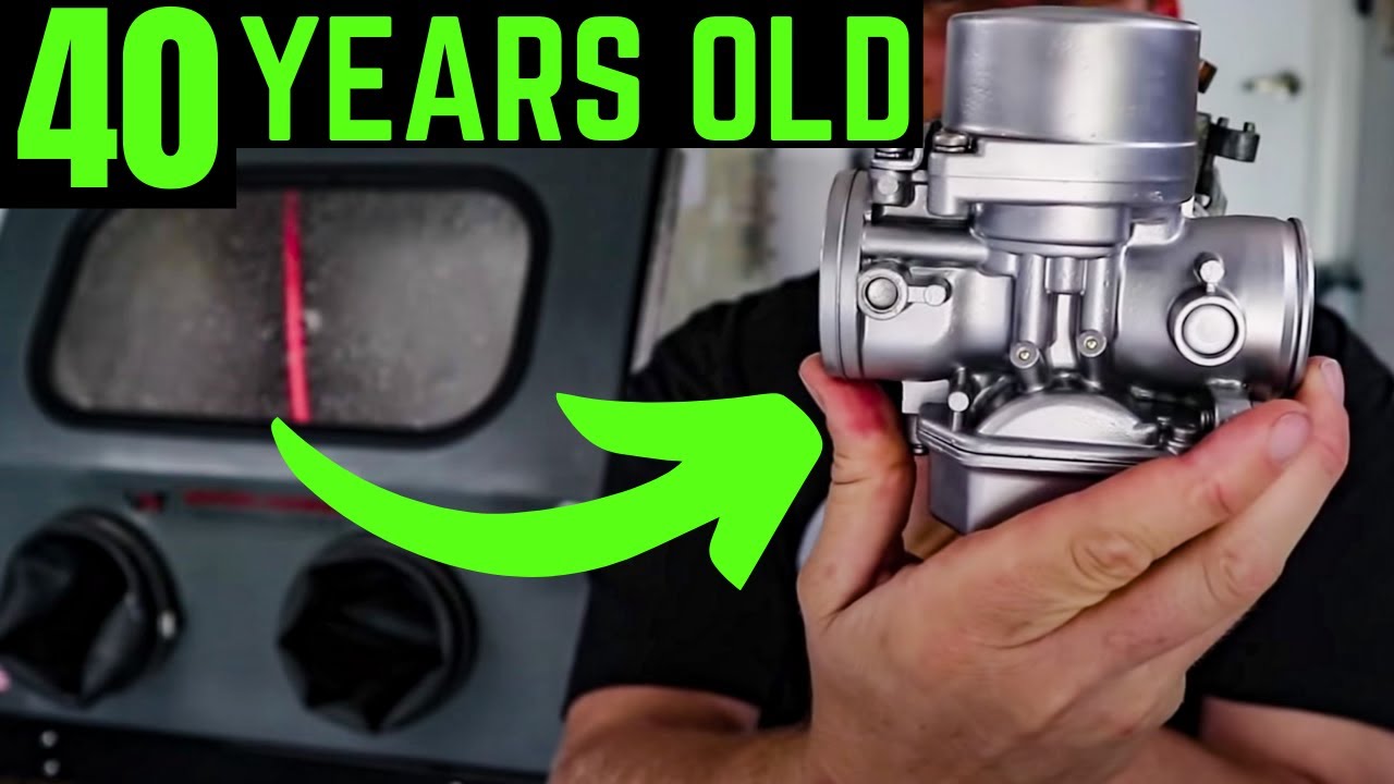 IS THAT RAW METAL OR PAINT!?  - Vapour Blasting Motorcycle Parts