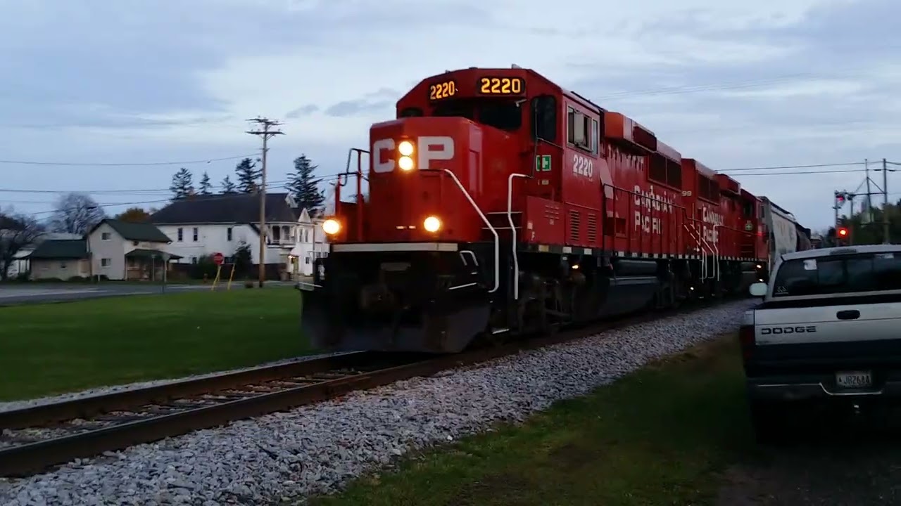 Canadian Pacific G64 West at Morrisonville, Wisconsin.