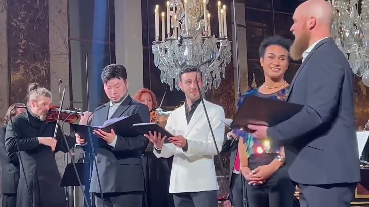 Siman Chung, Nicolò Balducci, Samuel Mariño et Eric Jurenas, à l’Orchestre et Chœur de l Opéra Royal