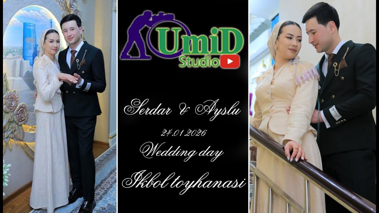 SERDAR & AYSLU TURTKUL IKBOL TOYXANA (24 01 2026) UMID STUDIO