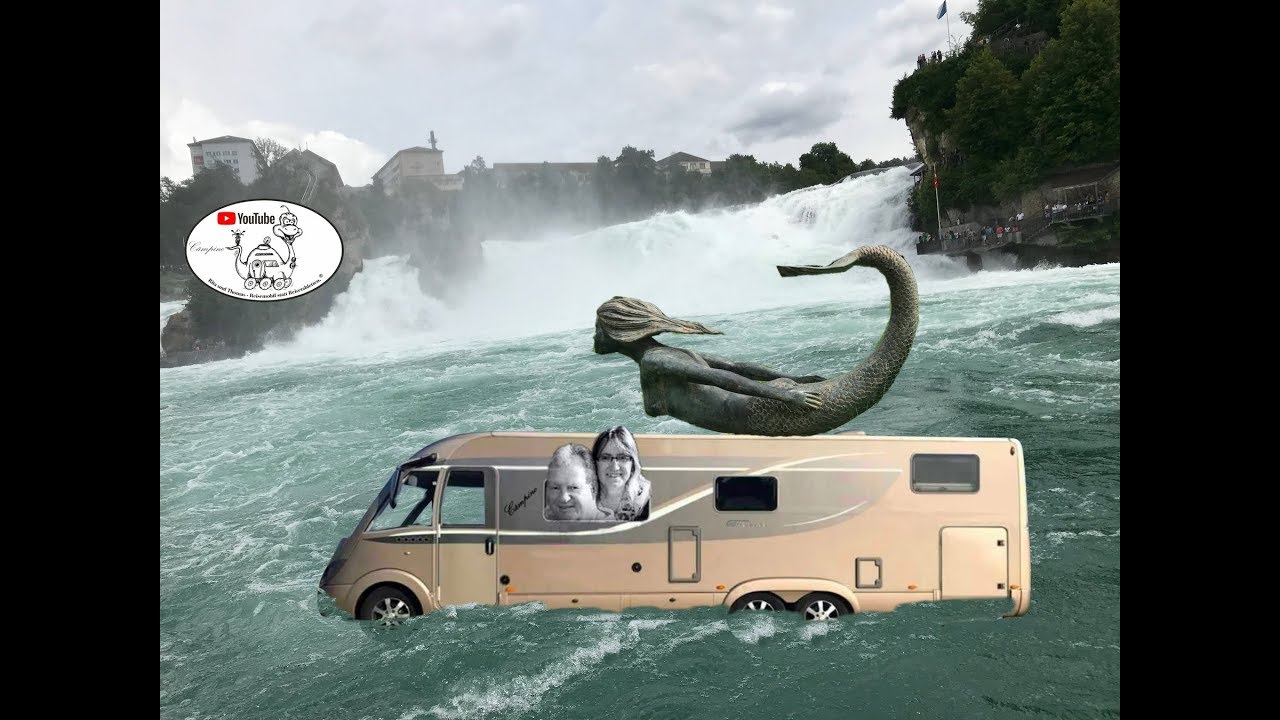 Reisebericht Urlaub 2019 #7 Rheinfall & Camping Schaffhausen-Schweiz