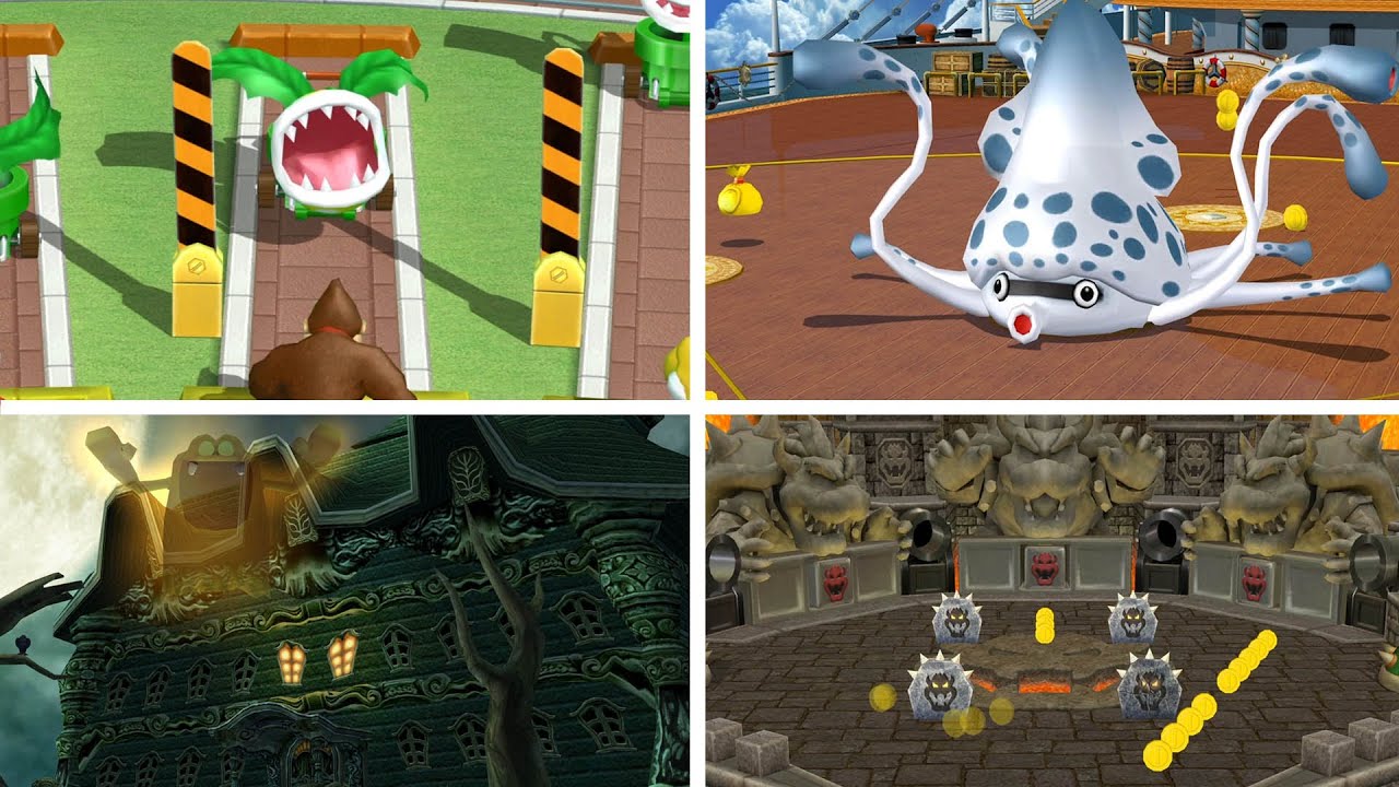 Mario Super Sluggers - All Minigames