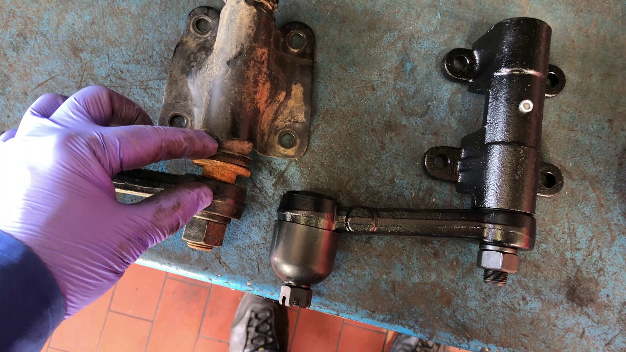 Hyundai Terracan Замена рулевого маятника ( Idler Arm )