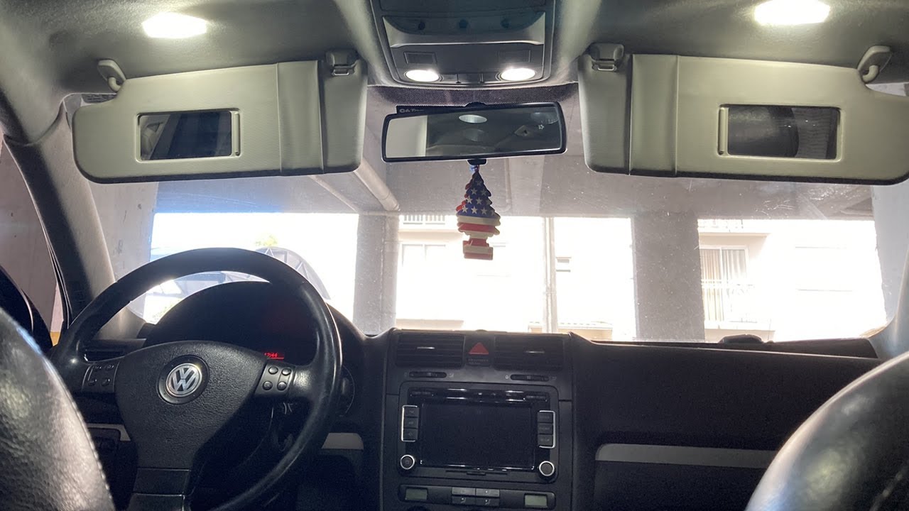 Jetta MK5 - Como melhorar a iluminação do quebra-sol
