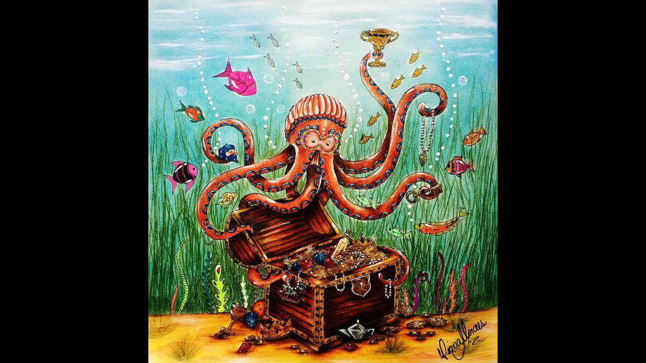 LOST OCEAN|JOHANNA BASFOR: O POLVO E O TESOURO PERDIDO BY DIANA MORAES