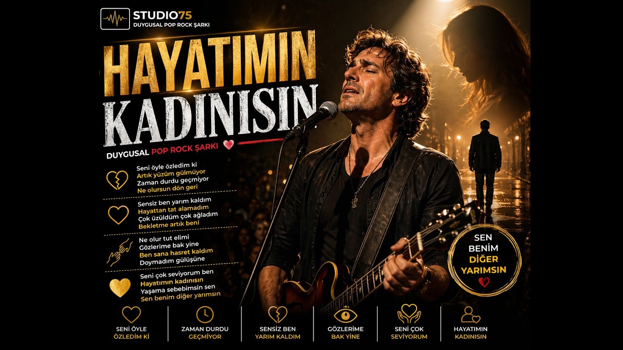 Hayatımın Kadınısın | Duygusal Aşk Şarkısı