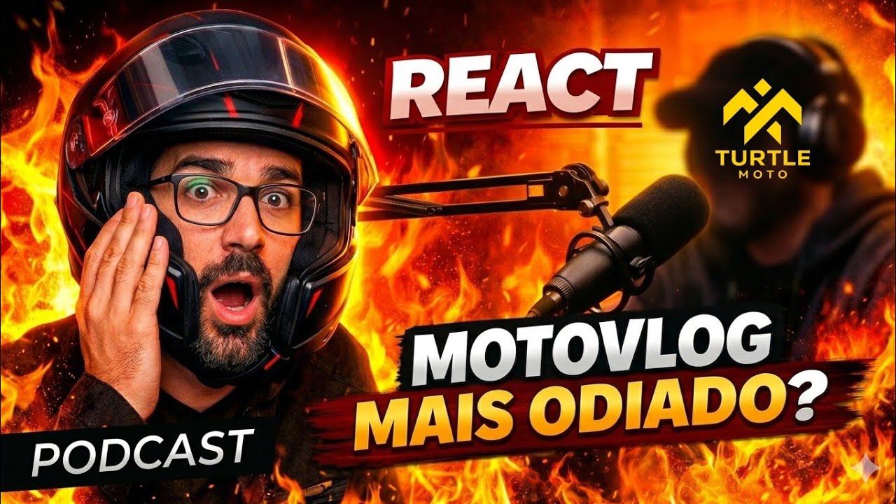 REACT ao Podcast do Motovlog Mais Odiado de Portugal! 😳🔥