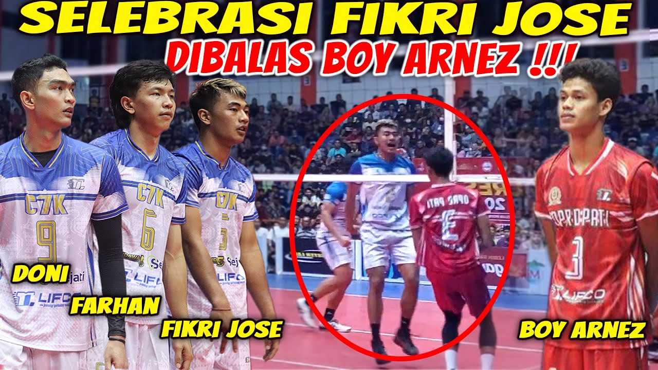 Farhan Halim, Doni Haryono Voli Lawan Dio Zulfikri, Mahfud, Boy Arnez di Voli Kapolres Pati Cup