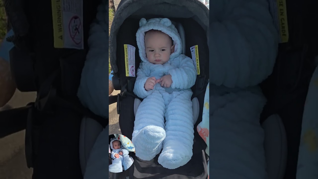 We love a good #stroll with the #baby 🥰 #cute