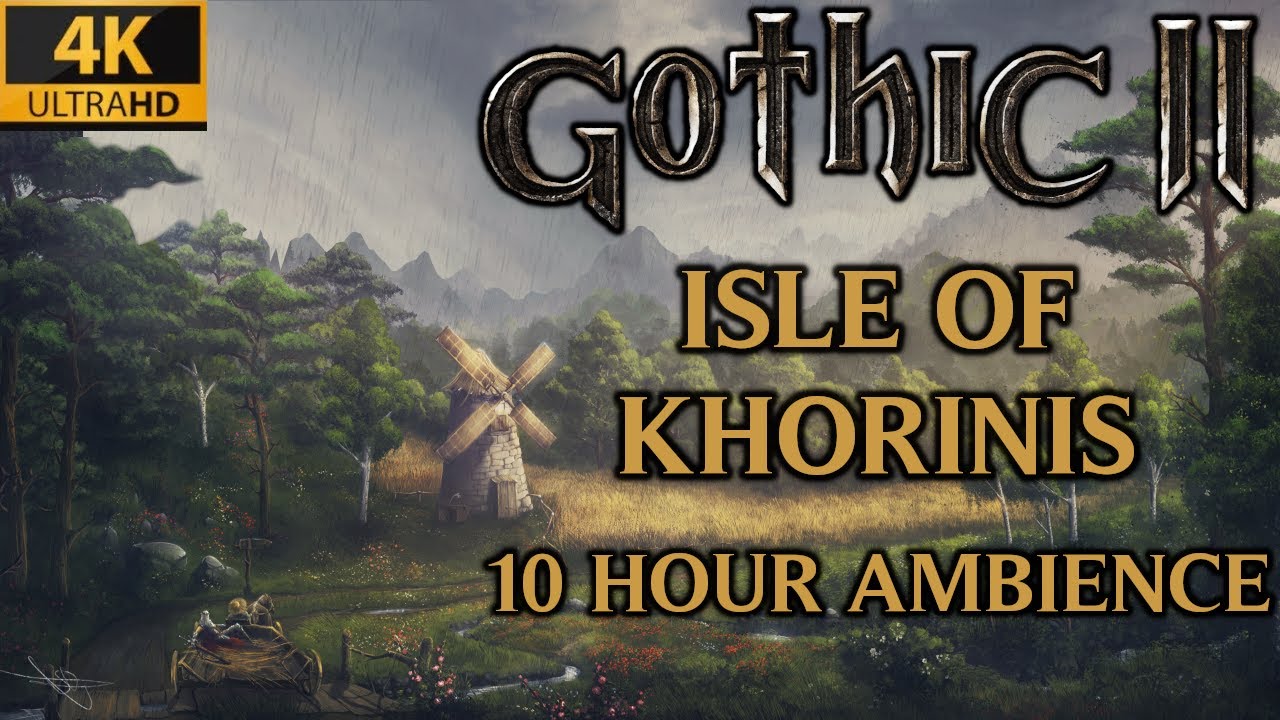 Isle of Khorinis - 10 Hour Ambience | Gothic 2 Soundtrack (Extended Version)