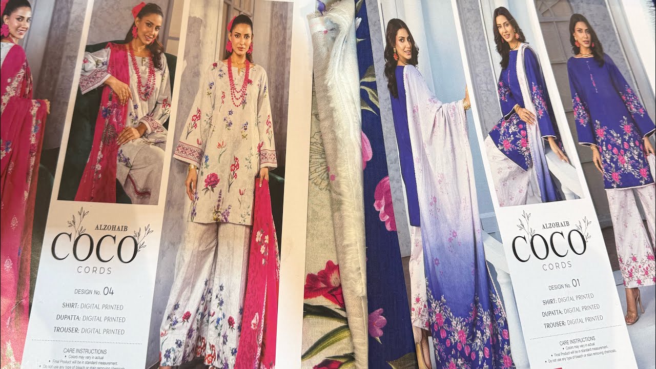 pakistani lawn suits with lawn dupatta by coco share screenshot and book at 7838524296