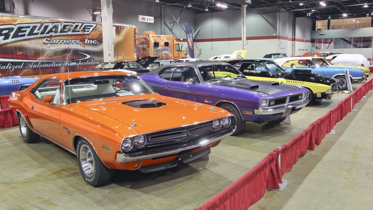 Walkaround of Muscle Car and Corvette Nationals Car Show (MCACN) 2017 Chicago [4K]
