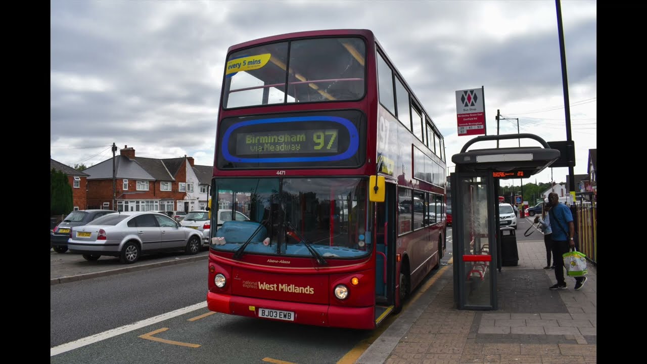 National Express West Midlands Alexander ALX400 Dennis Trident 4471 BJ03 EWB