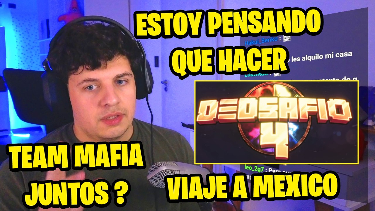 FARFADOX HABLA DE DEDSAFIO 4 Y LA CASA DE STREAMERS TEAM MAFIA Y EL VIAJE A MEXICO