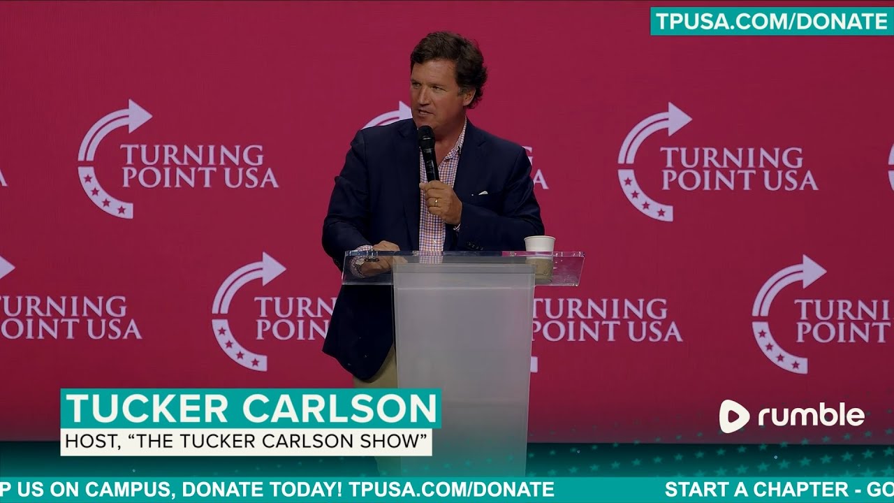 🇺🇸 Tucker Carlson's Full Speech at SAS 2025 by Turning Point USA in Tampa, Florida