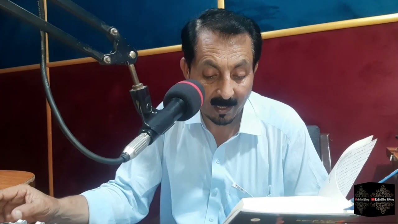 Adabi Program host Shahkar sb fm93 Radiodilber Charsadda program 7